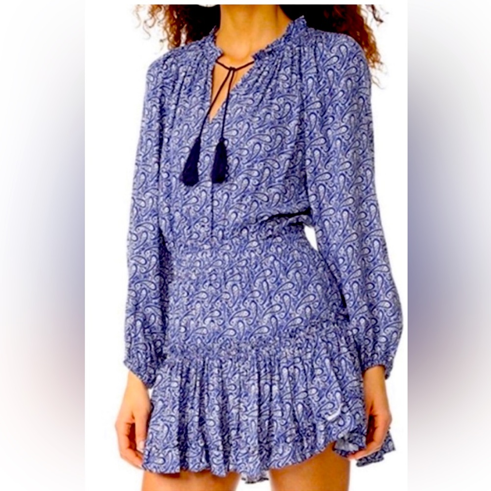 Misa Los Angeles dress blue large